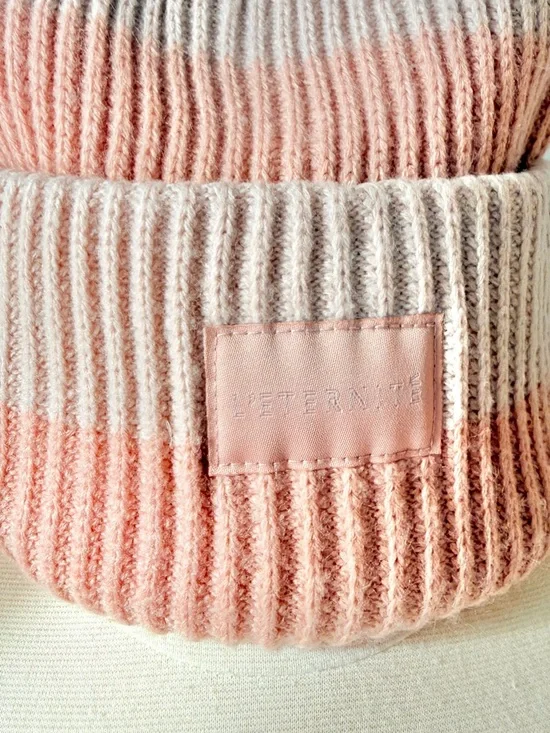 H&M Divided Ribbed Beanie – Pink / One Size - Picture 3 of 6